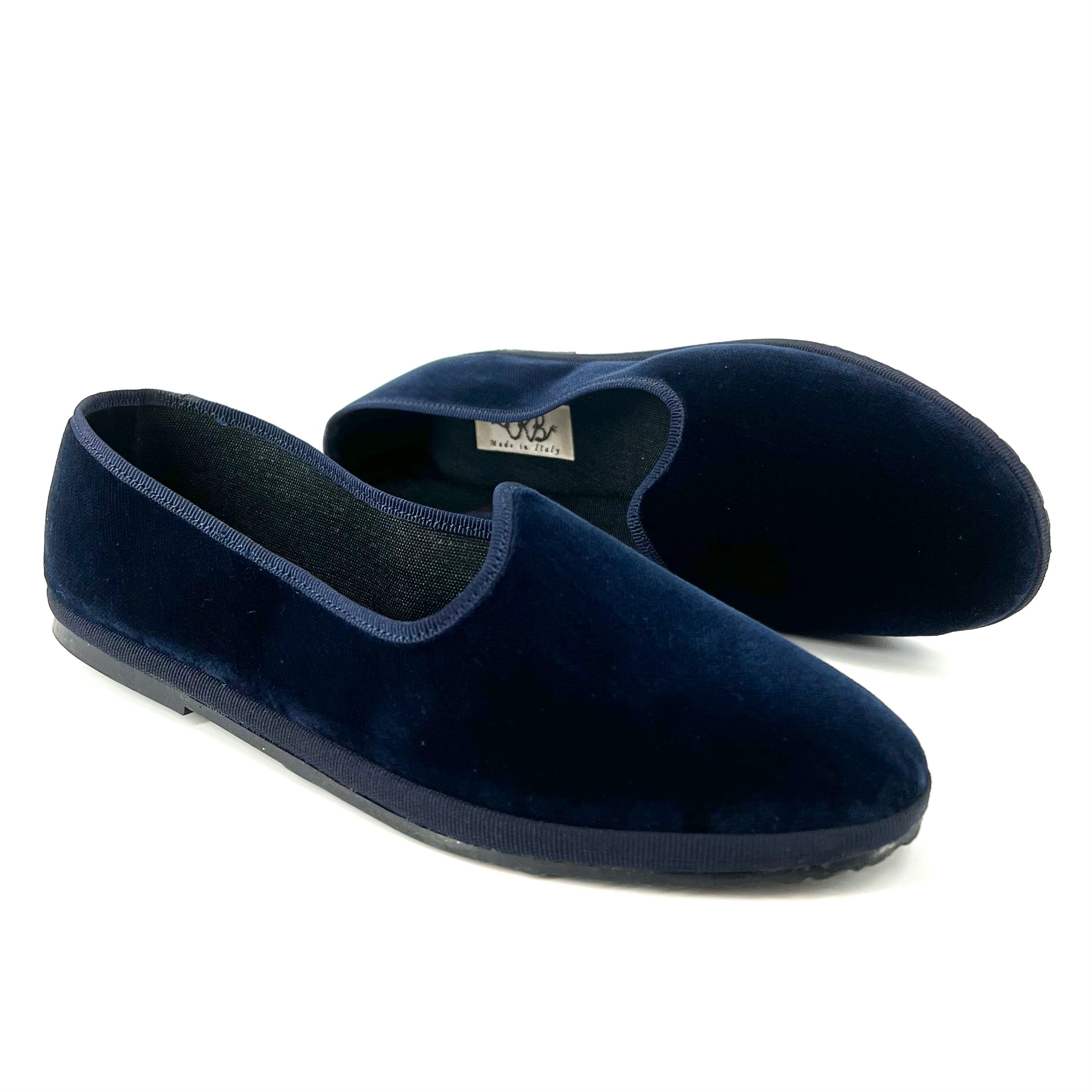 The Velvet Everyday Flat in Navy