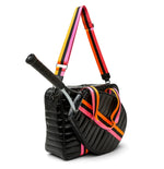 Load image into Gallery viewer, The Tennis Tote in Pearl Black
