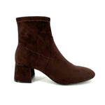Load image into Gallery viewer, The Stretch Bootie with Inside Zip in Brown

