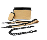 Load image into Gallery viewer, The Downtown Crossbody in Dune Raffia
