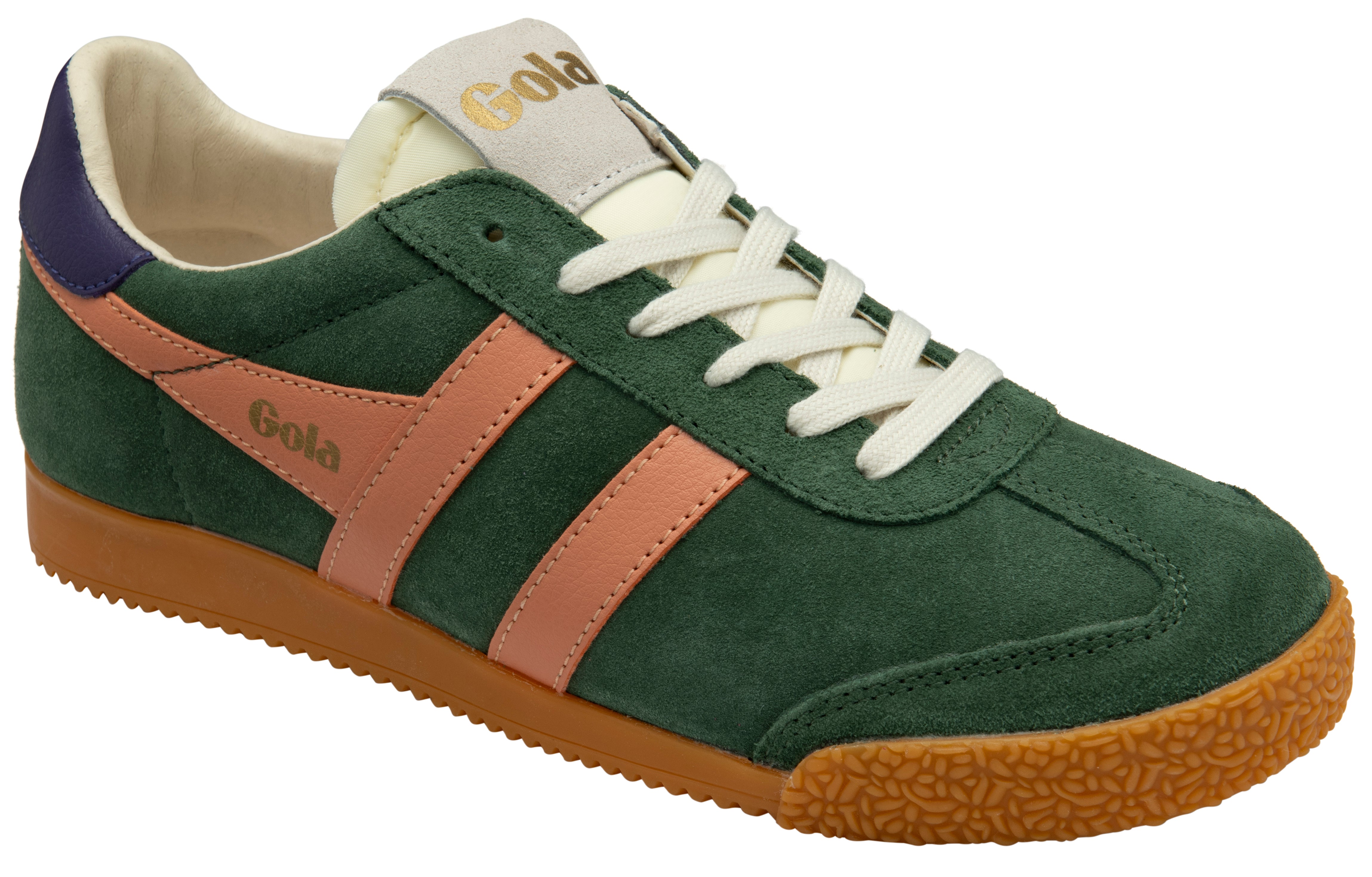 The Elan Heritage Sneaker in Evergreen Terra