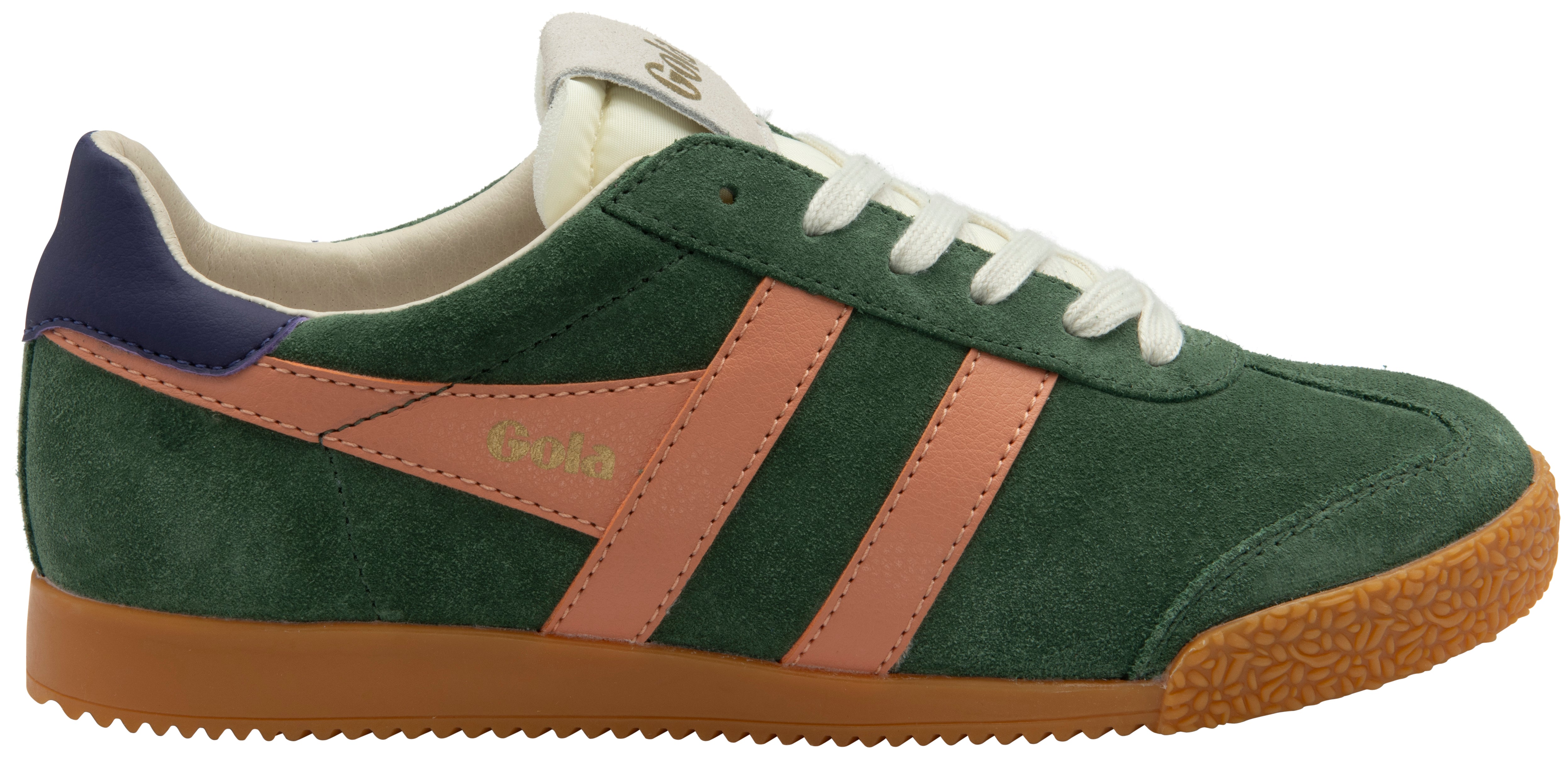 The Elan Heritage Sneaker in Evergreen Terra