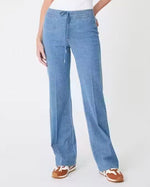 Load image into Gallery viewer, The Tie Waist Flare Pant in Sundance
