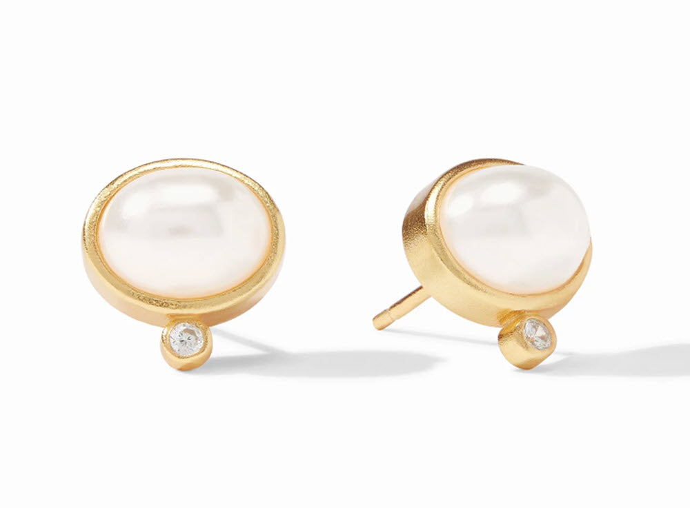 The Antonia Stud in Gold Pearl