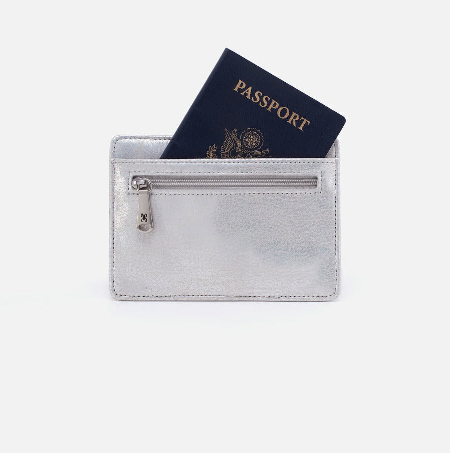 The Euro Slide Card Case in Silver