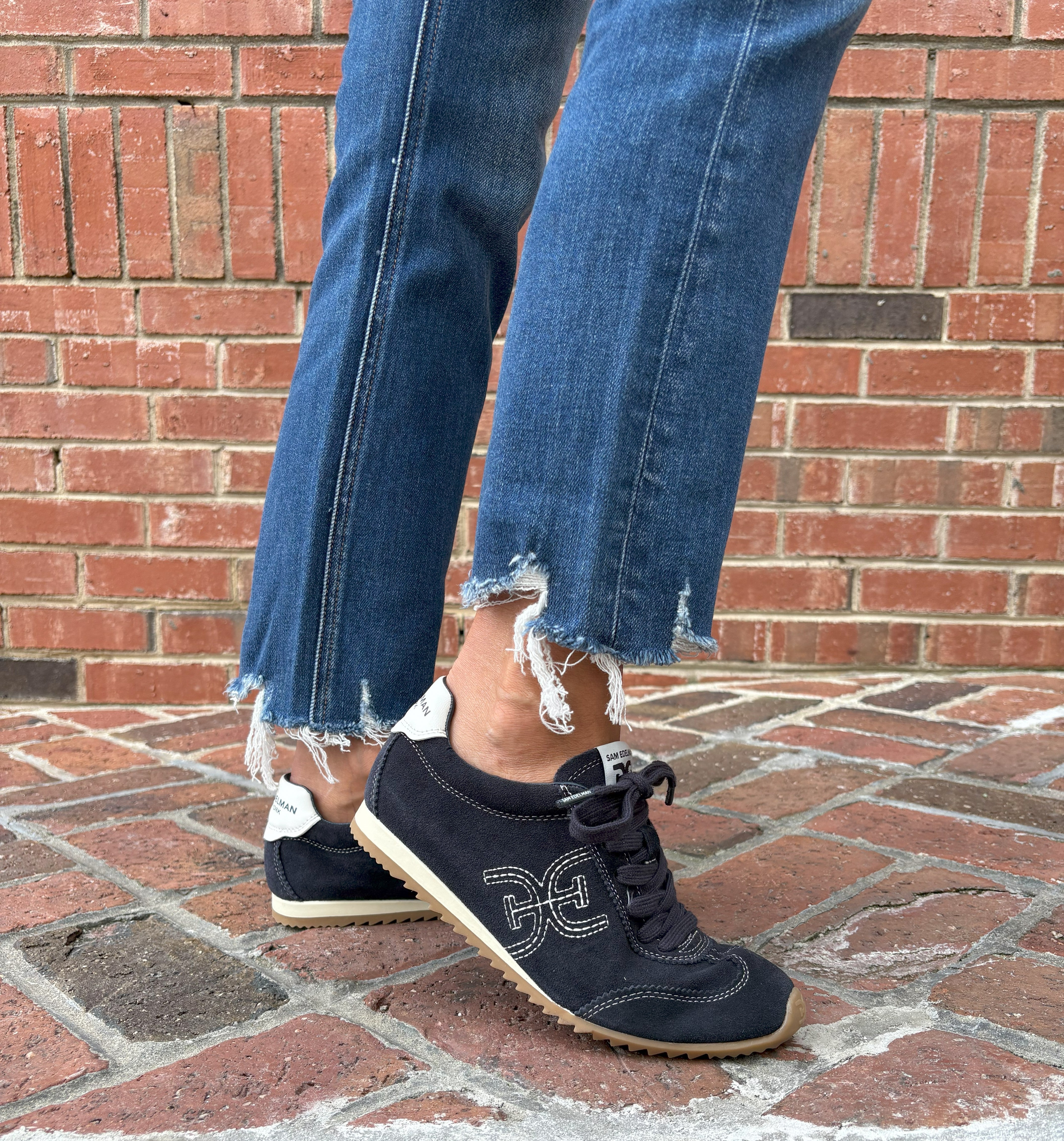 The Low Profile Sneaker in Midnight
