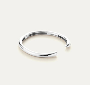 The Solid Bangle in Silver