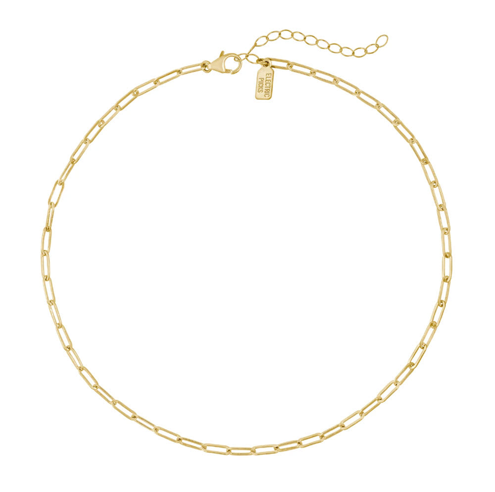 The Jetset Necklace in Gold