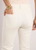 Load image into Gallery viewer, The Ankle Flare Jean in Ecru

