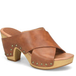 Load image into Gallery viewer, The X-Band Clog in Dark Tan
