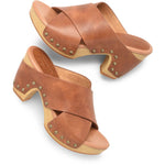 Load image into Gallery viewer, The X-Band Clog in Dark Tan
