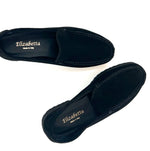 Load image into Gallery viewer, The Cozy Lined Loafer in Black

