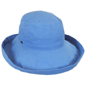 The Cotton Sun Hat in Blue