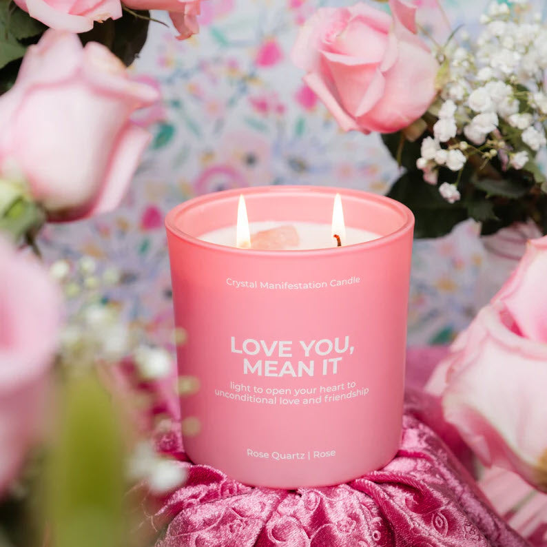 The Love You, Mean It Candle in Rose
