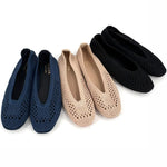 Load image into Gallery viewer, The Woven Ballet Flat in Beige
