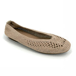 Load image into Gallery viewer, The Woven Ballet Flat in Beige
