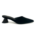 Load image into Gallery viewer, The Mule with Sculpted Heel in Black
