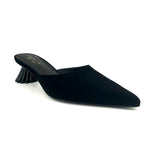 Load image into Gallery viewer, The Mule with Sculpted Heel in Black
