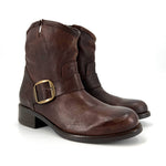 Load image into Gallery viewer, The Moto Bootie in Marron Brown
