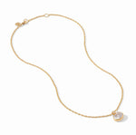 Load image into Gallery viewer, The Antonia Solitaire Necklace in Gold CZ
