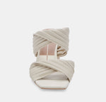 Load image into Gallery viewer, The Twist Band Heel Slide in Ivory
