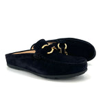 Load image into Gallery viewer, The Comfort Bit Mule in Navy
