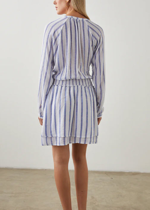 The Jasmine Dress in Villa Stripe