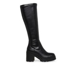 Load image into Gallery viewer, The Tall Stretch Lug Boot in Black
