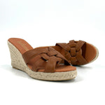 Load image into Gallery viewer, The Ring Slide Espadrille in Cuero
