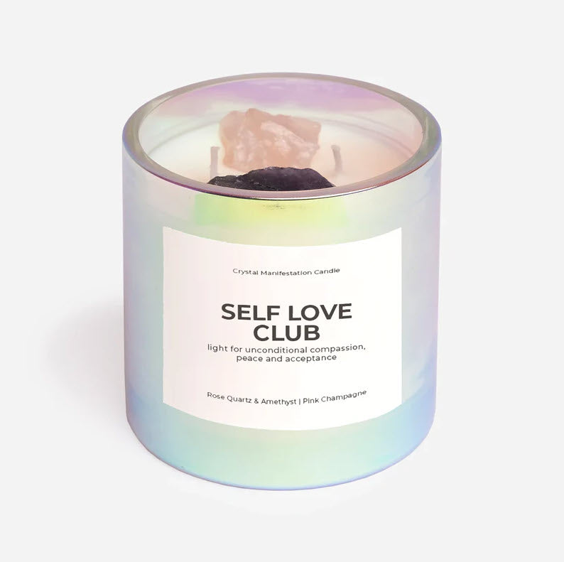 The Self Love Club Candle in Pink Champagne