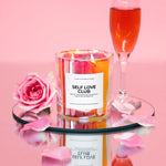 Load image into Gallery viewer, The Self Love Club Candle in Pink Champagne
