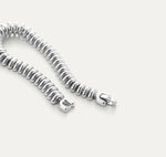 Load image into Gallery viewer, The Scallop Link Bracelet in Silver
