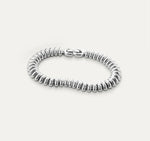 Load image into Gallery viewer, The Scallop Link Bracelet in Silver
