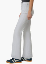 Load image into Gallery viewer, The High Rise Flare Jean in Optic White
