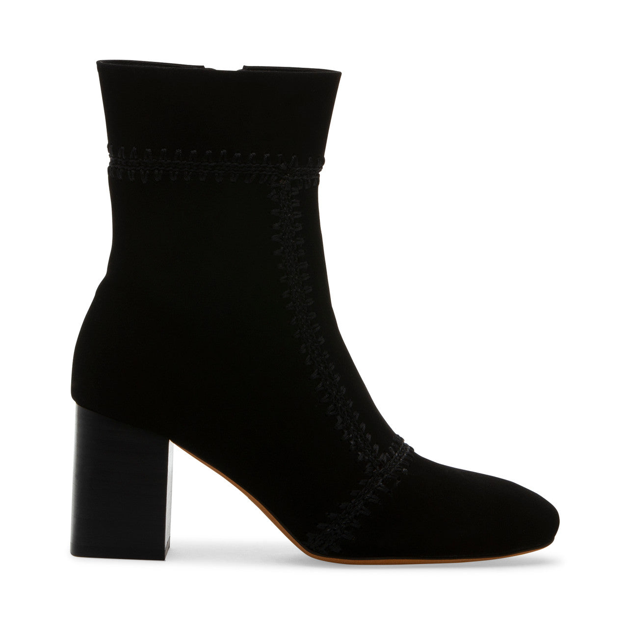 The Crochet Stitch Bootie in Black