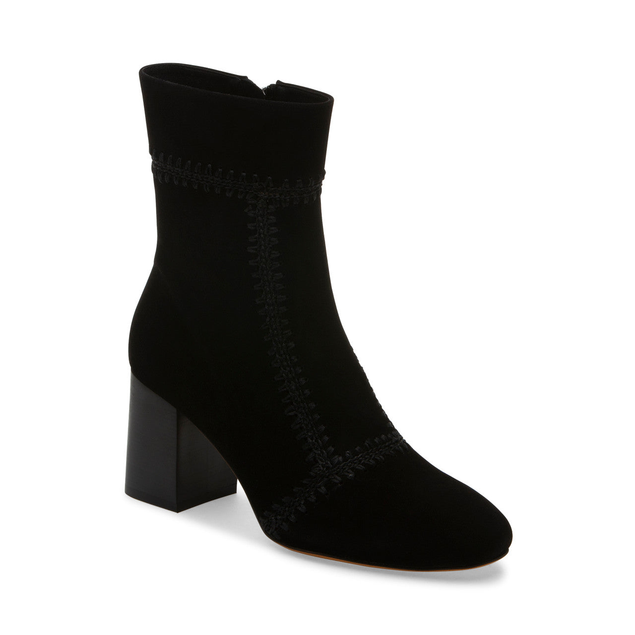 The Crochet Stitch Bootie in Black