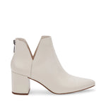 Load image into Gallery viewer, The Mid Stack Heel Bootie in Bone
