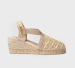 Load image into Gallery viewer, The Classic Closed Toe Espadrille in Raffia

