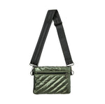 Load image into Gallery viewer, The Diagonal Bum Bag 2.0 Crossbody in Pearl Olive
