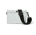 Load image into Gallery viewer, The Diagonal Bum Bag 2.0 Crossbody in White Patent
