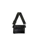 Load image into Gallery viewer, The Bum Bag Crossbody in Pearl Black
