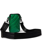Load image into Gallery viewer, The Diagonal Cell Bag 2.0 in Green Patent
