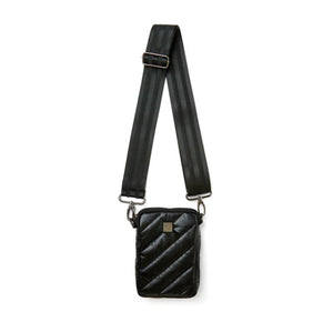 The Diagonal Cell Bag 2.0 in Pearl Black