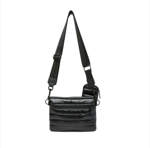 The Downtown Crossbody in Pearl Black