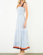 Load image into Gallery viewer, The Striped Maxi with Contrast Trim
