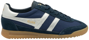 The Tornado Sneaker in Navy Silver