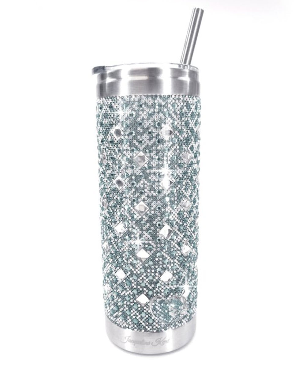 The Crystal Tumbler in Azure Frosting