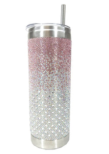 The Crystal Tumbler in Sugared Pink