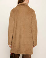 Load image into Gallery viewer, The Faux Fur Jacket in Hot Cocoa

