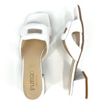 Load image into Gallery viewer, The Rectangle Slide Sandal in White
